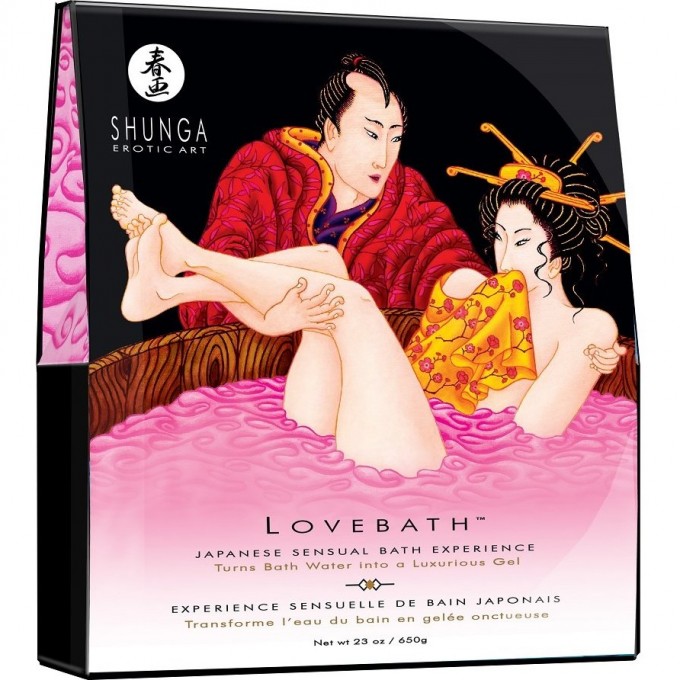 Порошок для принятия ванны SHUNGA Lovebath Dragon Fruit (Фрукты Дракона) 6801 SG