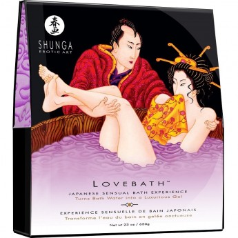 Порошок для принятия ванны SHUNGA LOVEBATH SENSUAL LOTUS (ЧУВСТВЕННЫЙ ЛОТОС) 6802 SG