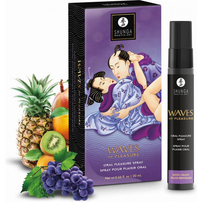 Спрей SHUNGA WAVES OF PLEASURE, Экзотические Фрукты, 20 мл 3802 SG