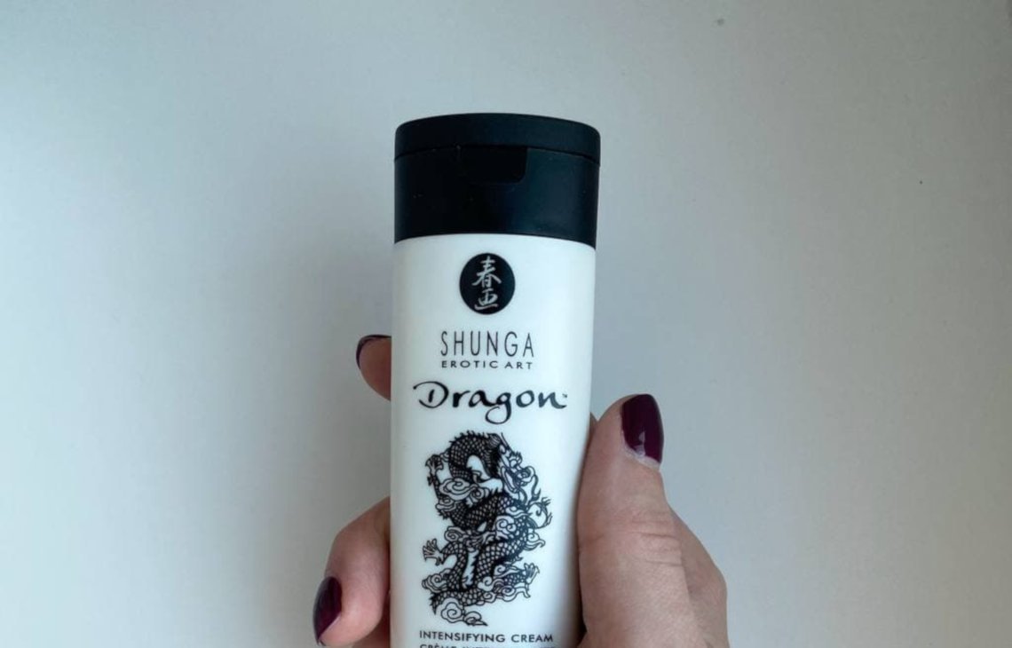 Обзор SHUNGA DRAGON SENSITIVE 5220 SG. Интимный крем с эффектом льда и  пламени